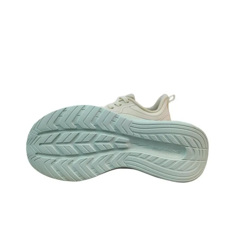 Erke Anti-Slip Wear-Resistant Low-Top Casual Running Shoes Women's Green-3