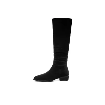 OMS Knee high Boots Women's Black/Khaki