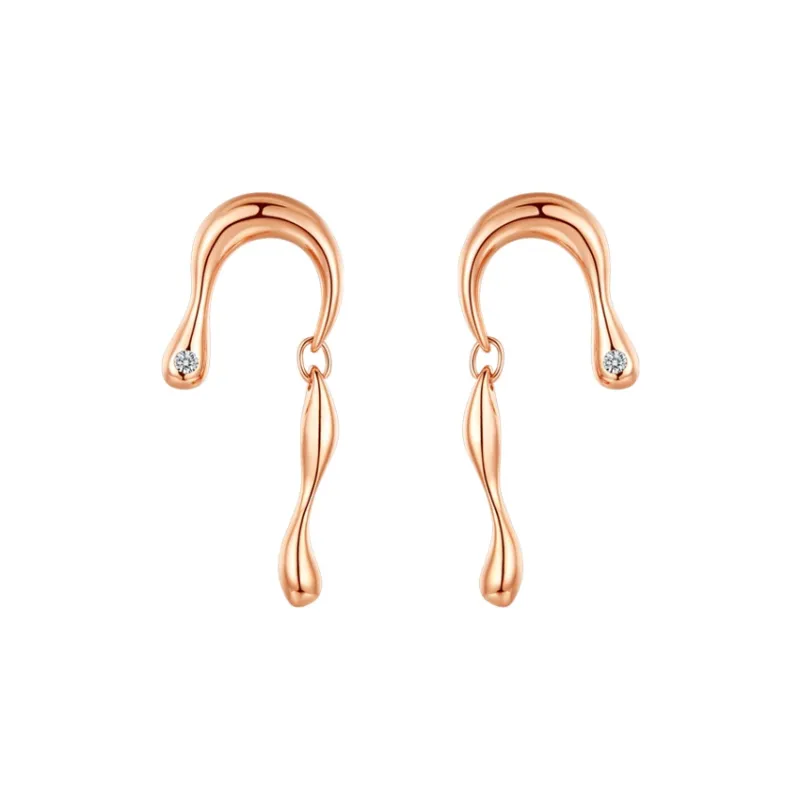 Nine Music S925 Silver Earrings Women's-0