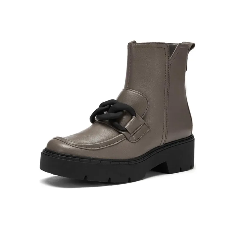Gabor Ankle Boots Women's Black/Gray-5