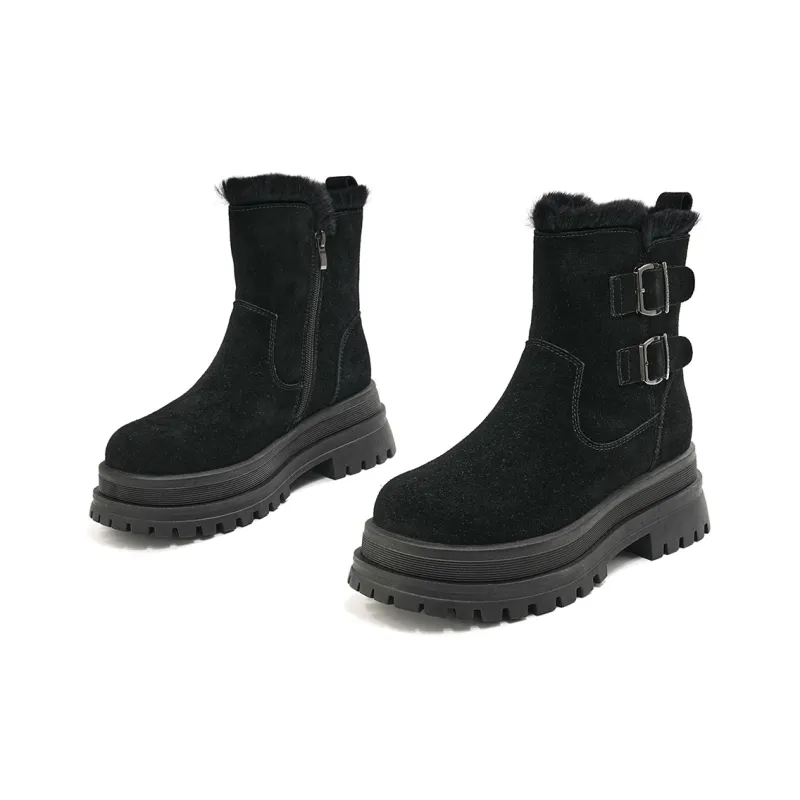 EBLAN Ankle Boots Women's Black-2
