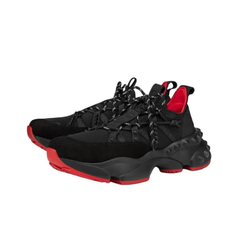 CL LUBOTING Trailnrun Low Top Casual Shoes Men's Black-2