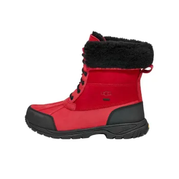 UGG Butte Samba Red Black