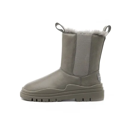 TASMAN AUS Snow Boots Women's Black/Gray/Chocolate