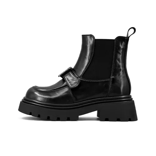 ZSBELLA Ankle Boots Women's Black/Brown