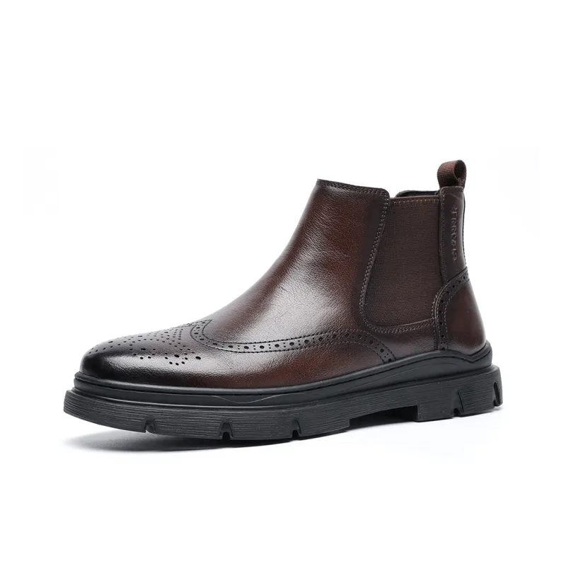 C°BANNER Chelsea Boots Men Brown-2