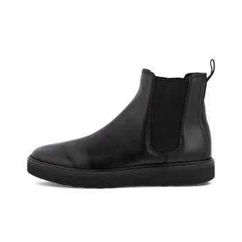 Ecco Techwelt Ankle Length Chelsea Boots Men's Black