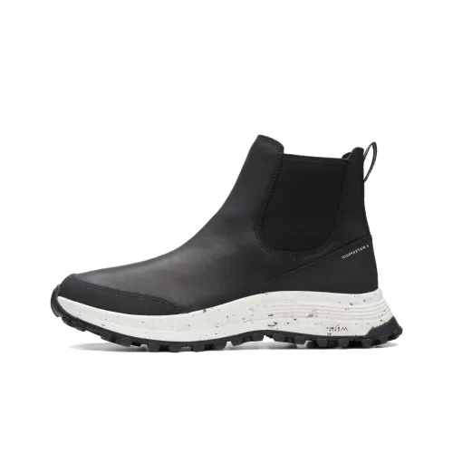 Clarks ATL Trek Up Short Chelsea Boots Women's Black