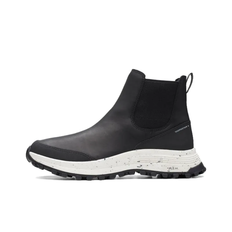Clarks ATL Trek Up Short Chelsea Boots Women's Black-0
