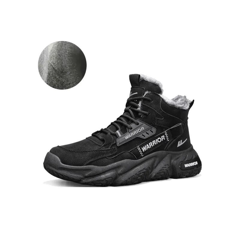 Warrior Short Martin Boot Men's Black-1