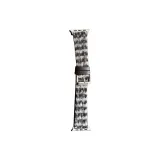 Apple V Tail Plush-Black and White Fleece