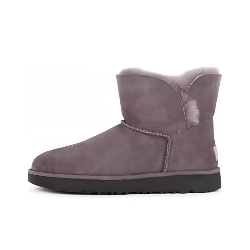 UGG Classic Cuff Mini 'Stormy Grey' Women's-0