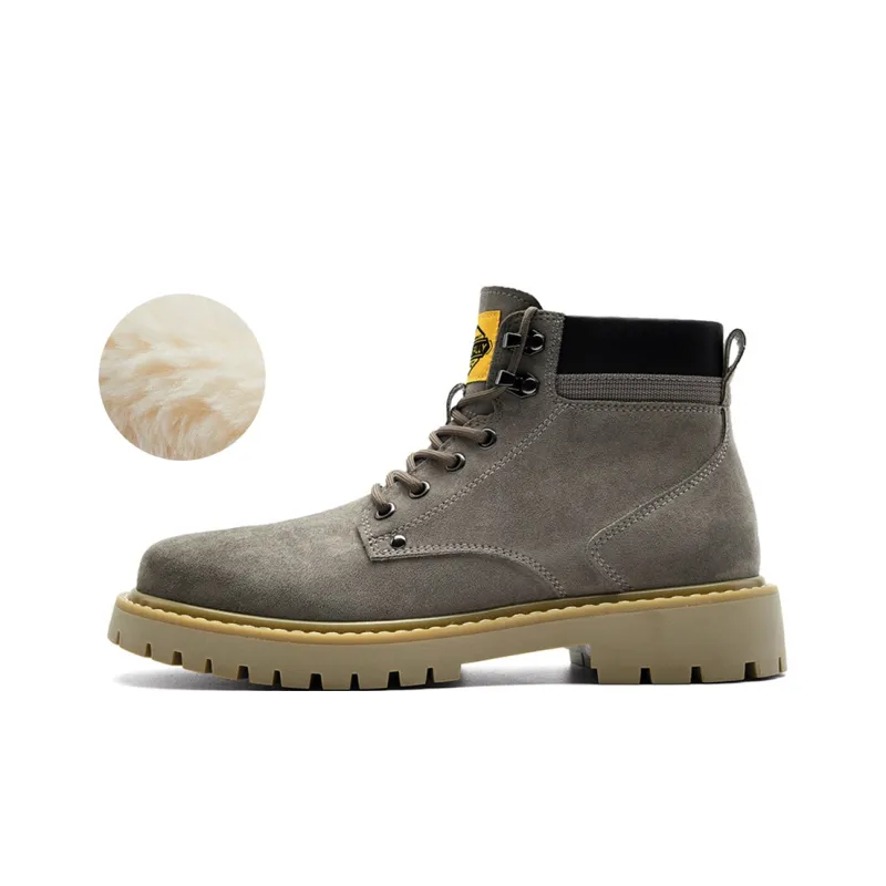HLA Wear-Resistant Short Outdoor Boots 3.5cm Men's-23