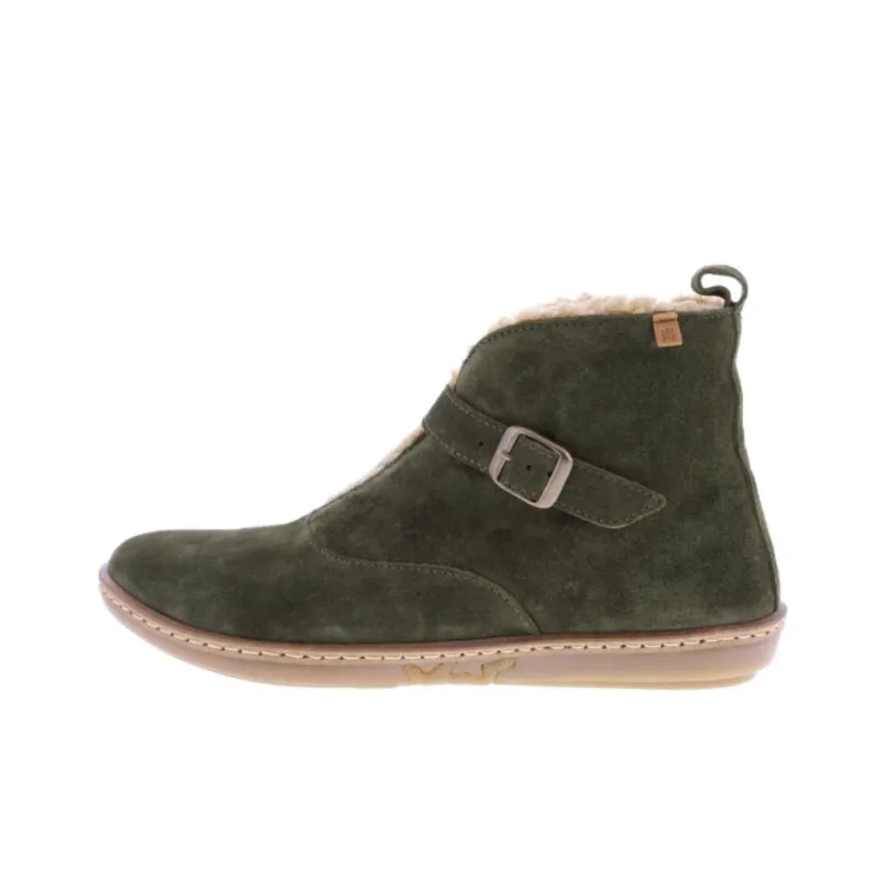 El Naturalista Ankle Boots Women's Green-0