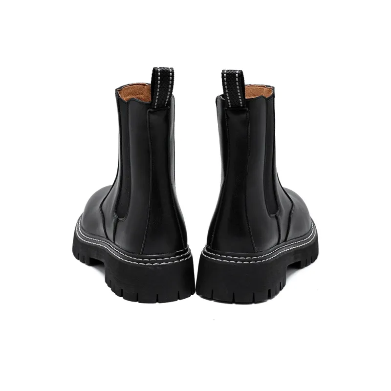 Cachiotti Knee High Chelsea Boots Men's Black-3