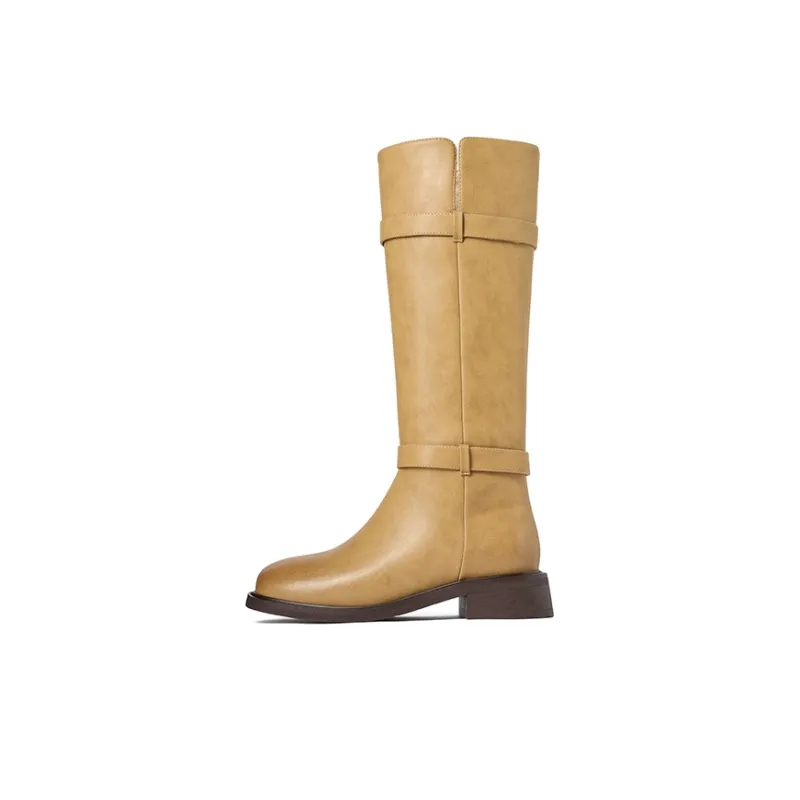 JOSINY Knee-high Boots 3.5cm Women's-7