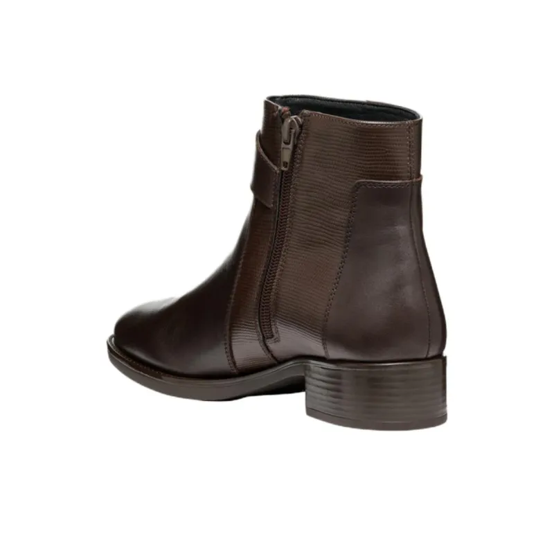 GEOX Felicity Ankle Boots 3.5cm Women's Brown-3