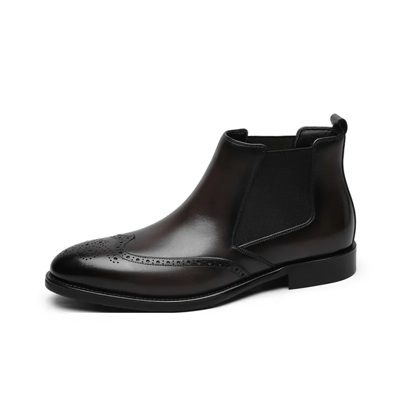 GOLDLION Short Chelsea Boots Men's-1