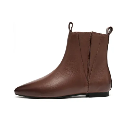 EBLAN Ankle Boots Women's Brown