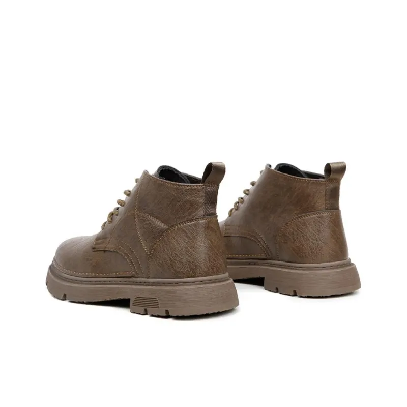 Wit Ankle Boots Men Black/Brown-9