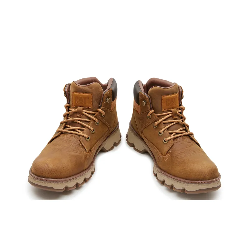 CAT Outdoor Boots Men Dark Brown-1