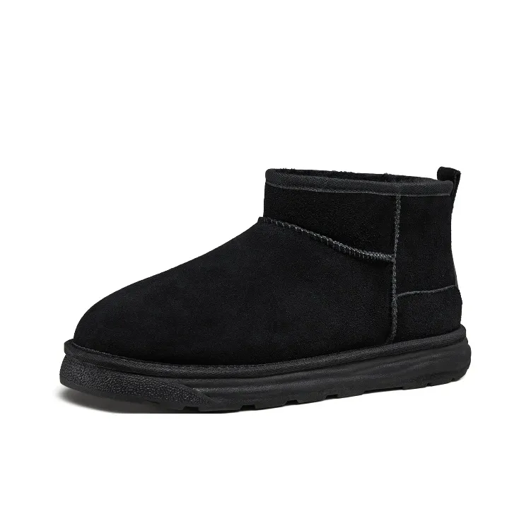 CAMEL Warm Slip-Resistant Ankle-Length Snow Boots Men's-2