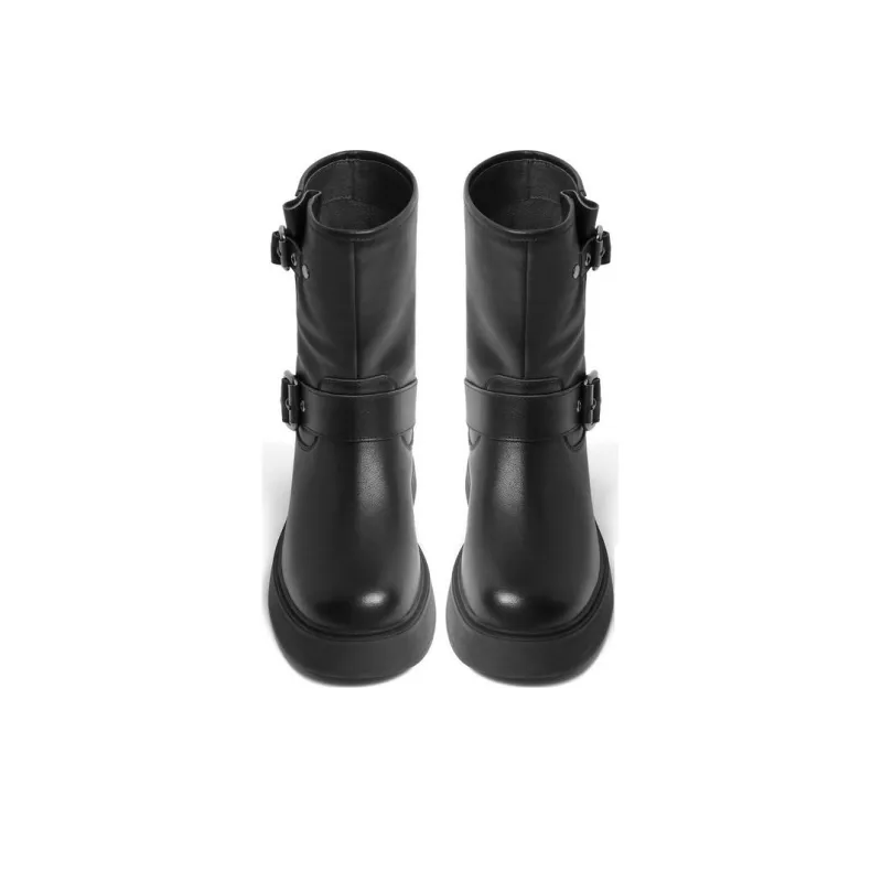 BELLE Ankle Boots Women's Black, Brown-6