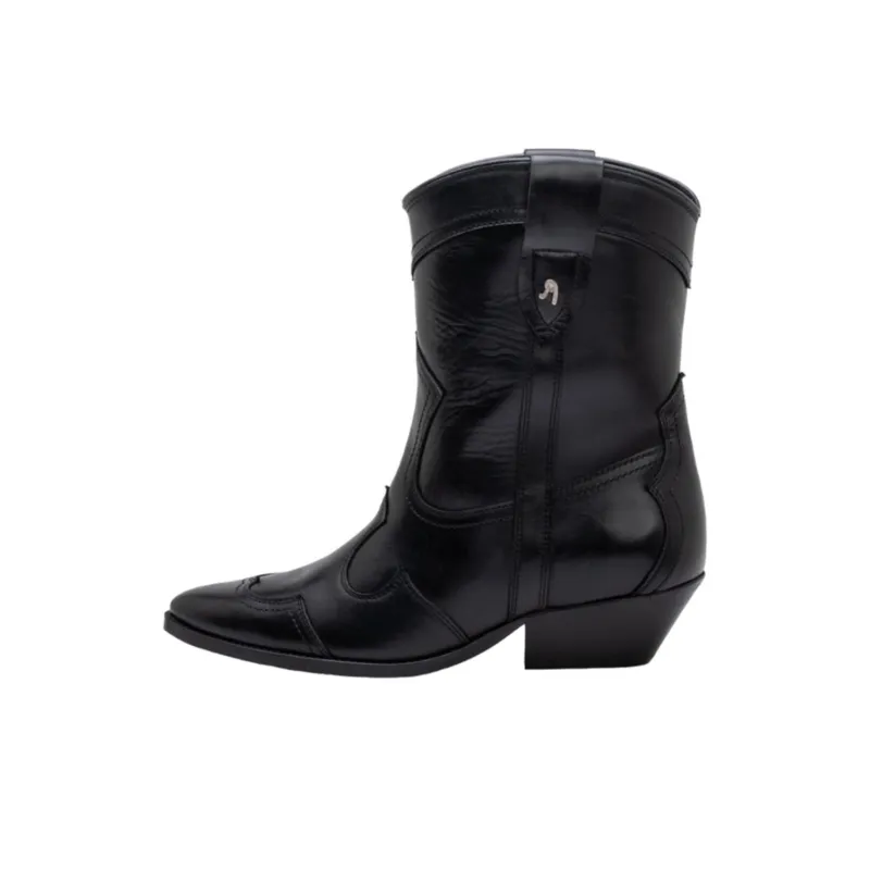 REPLAY Nymes Block Ankle Boots Women's Black-0