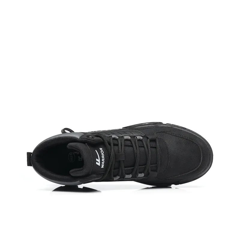 Warrior Short Mid Calf Martin Boot Men's Black-2