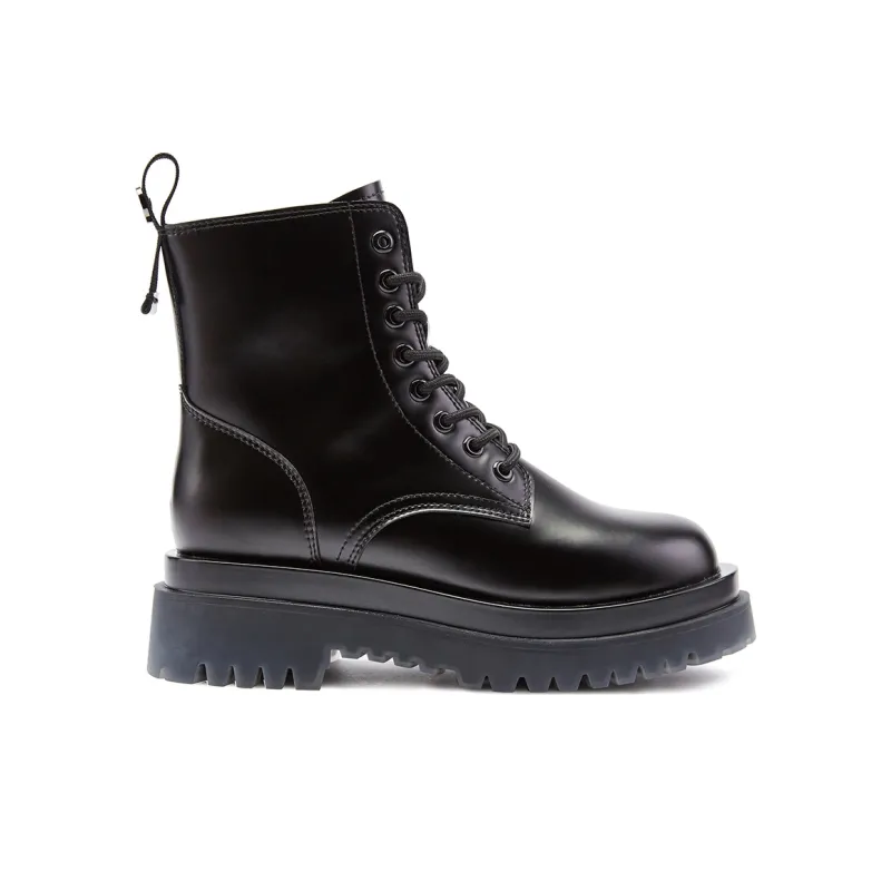 SMILEY Martin Boots Women's Black-1