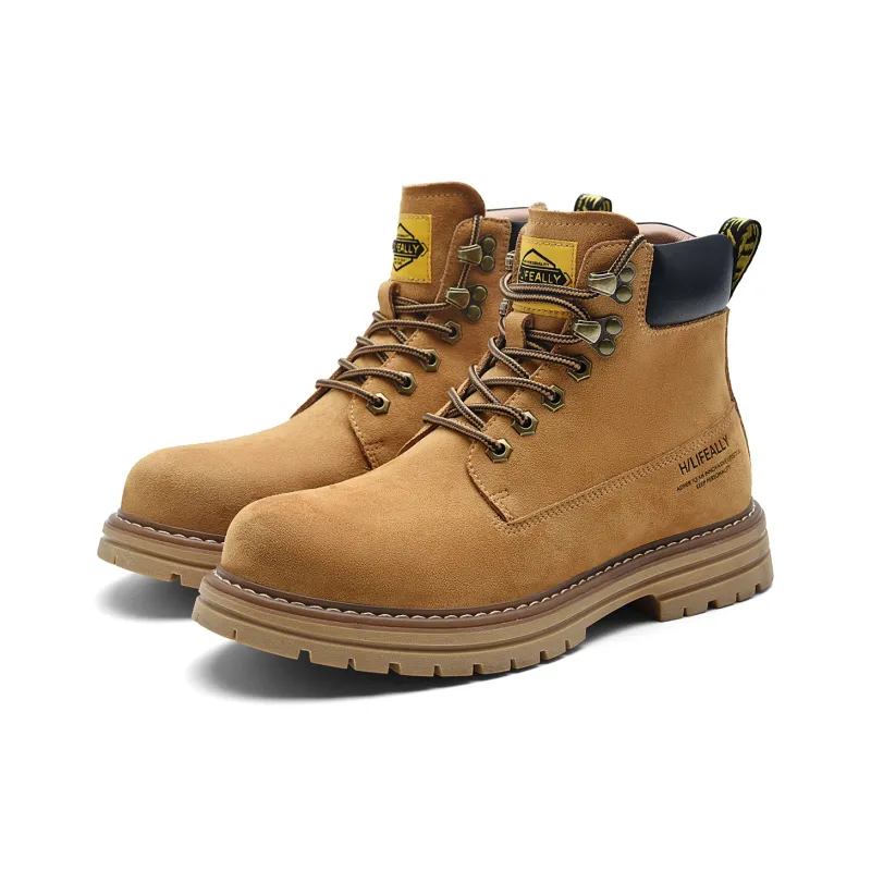 HLA Short Martin Boot 3.5cm Men's-2