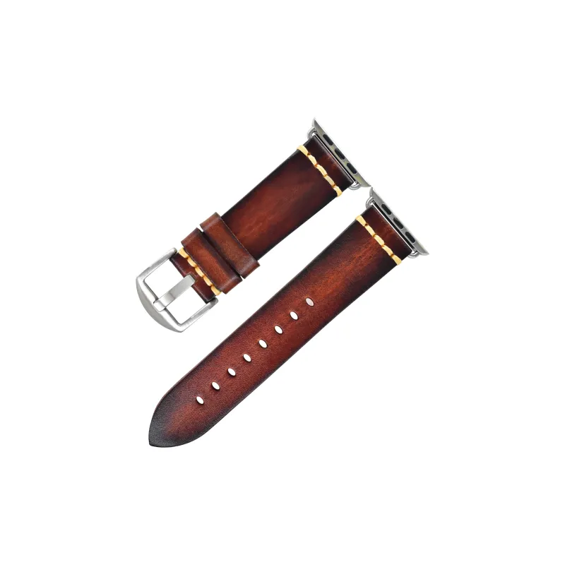 MSSM Watch Band Apple Compatibility Genuine Leather Material-2