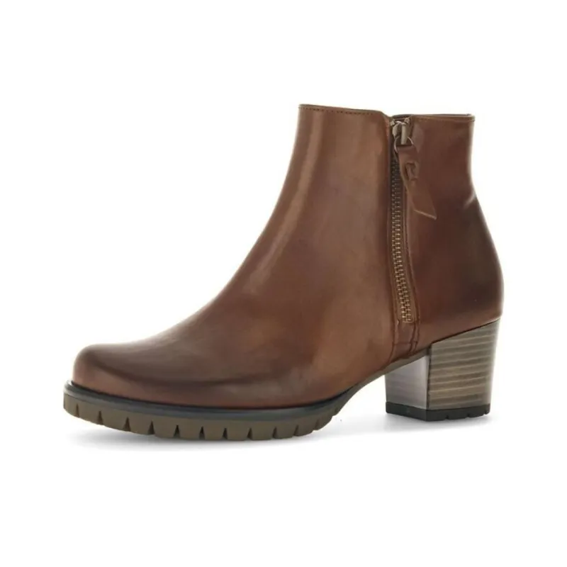 Gabor Comfort Ankle Boots 5cm Women's Brown-2