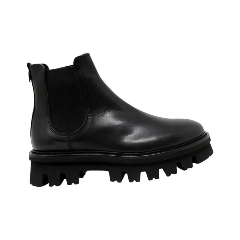 AGL Short Chelsea Boots Women's Black-1