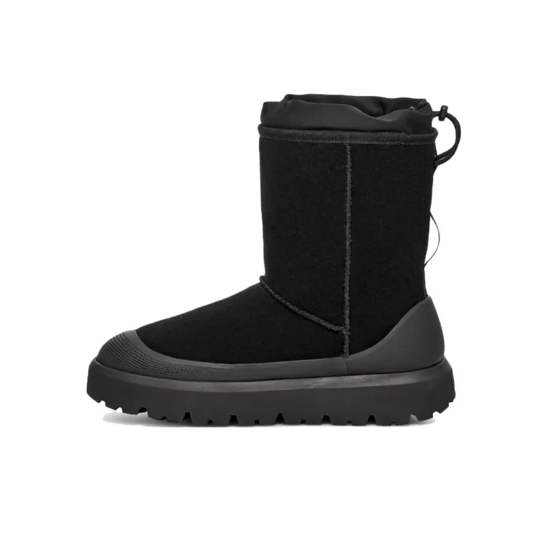 UGG Classic Short Weather Hybrid Boot Black-0