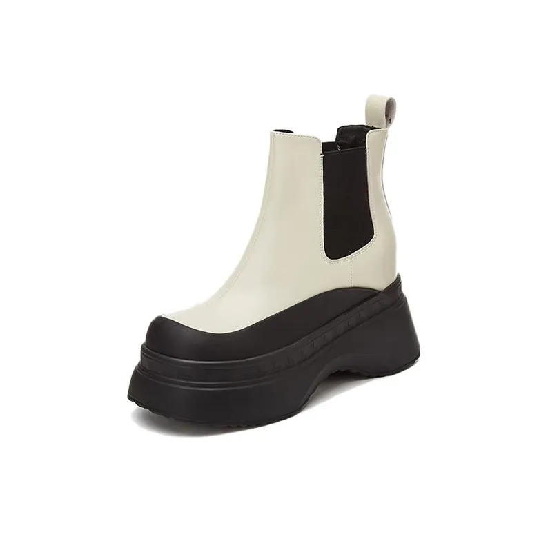 DAPHNE 12cm Chelsea Boots 7cm Women's-1