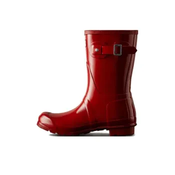 HUNTER Thermal Slip Resistant Rain Boots Women's Red