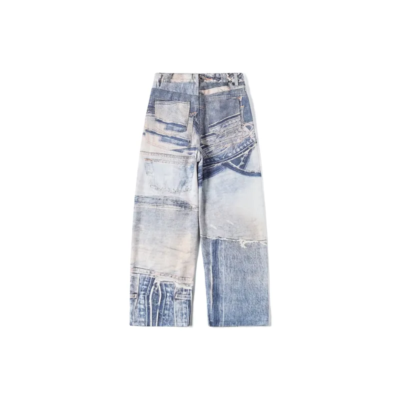 GEOFFREY B. SMALL Jeans Unisex Blue-1