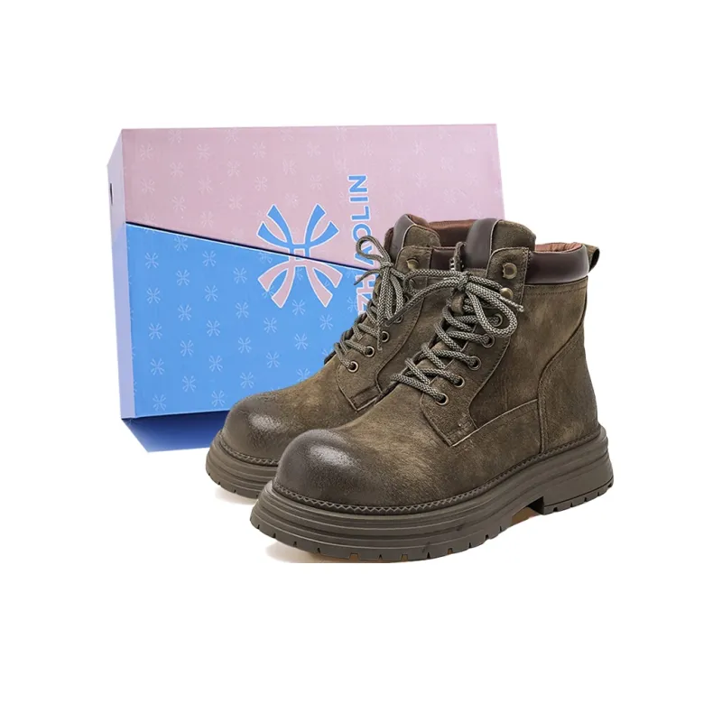 YUZHAOLIN Short Martin Boot Unisex-21