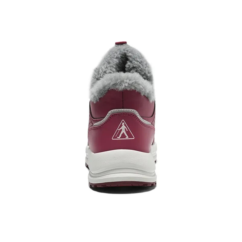 ZULIZ Snow Boots Unisex Black/Burgundy-12