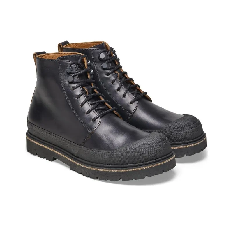 Birkenstock Prescott Men Waxy Leather 'Black'-2