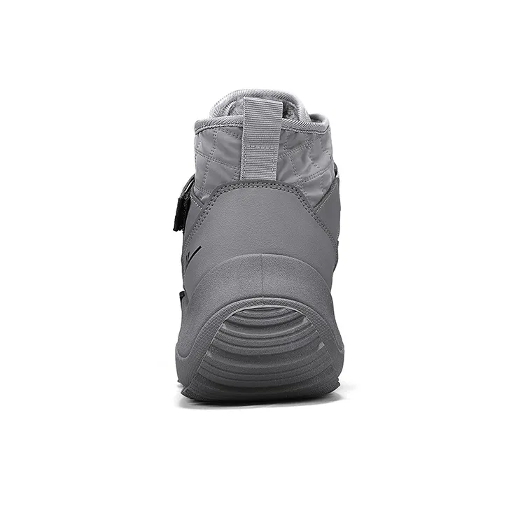 Warrior Thermal Abrasion Resistant Short Snow Boots Men's Gray-3