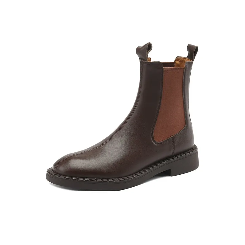 Moffett Short Chelsea Boots 3cm Women's-4