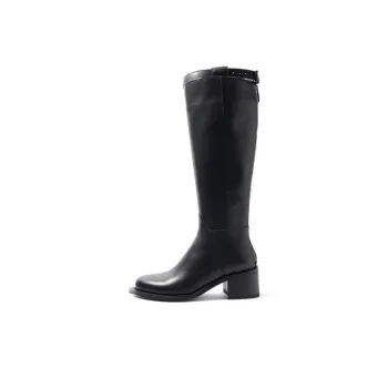 STEVE MADDEN Knee-high Boots 6CM Women's Black