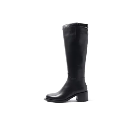 STEVE MADDEN Knee-high Boots 6CM Women's Black