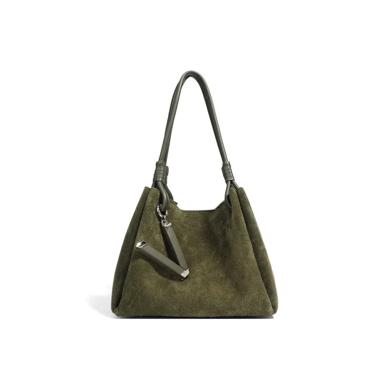 COURONNE Anti velvet Cowhide Shoulder Bag Regular Women's Multicolor-13