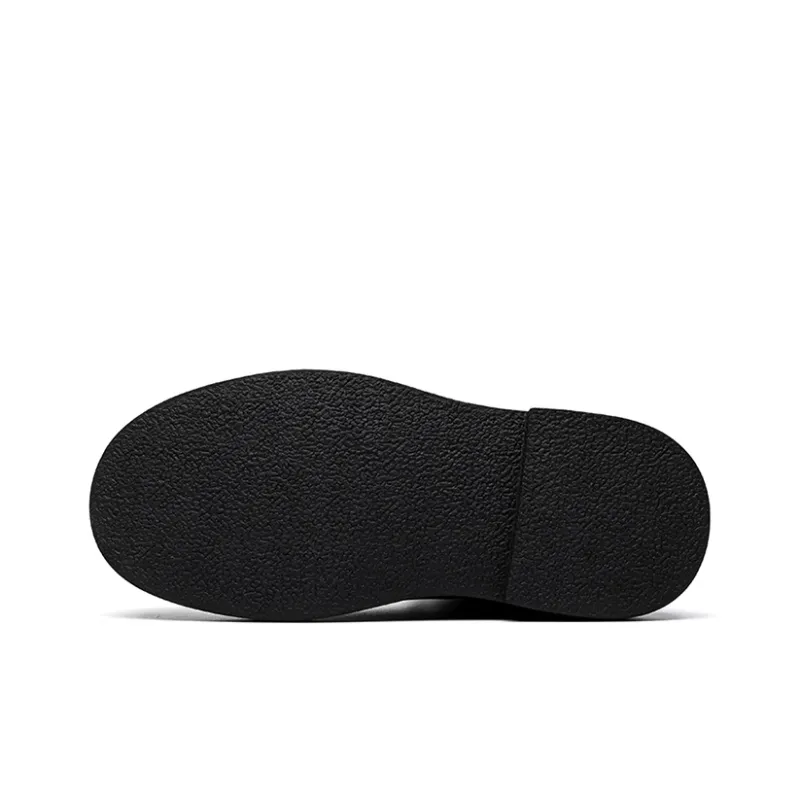 GZZ Short Chelsea Boots Men's Black-6