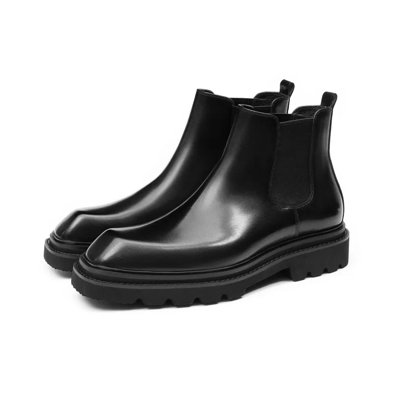ASTON M.JAZZ Short Chelsea Boots Men's-2