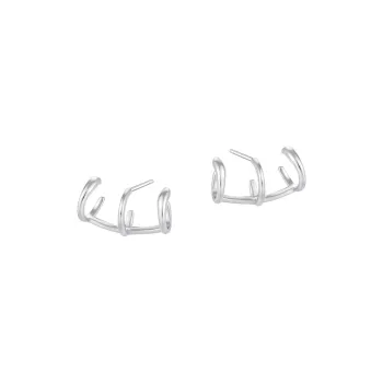 MONI JEWELLERY S925 Silver Clip On Earrings Women's