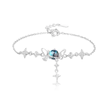 MAGICPOLE 925 Sterling Silver Bracelets Women's Silver